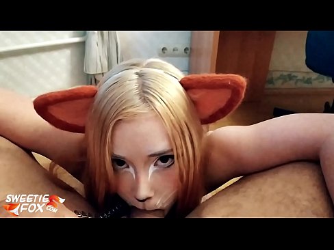 ❤️ Kitsune anameza mboo na kumeza mdomoni Pono ❌️❤